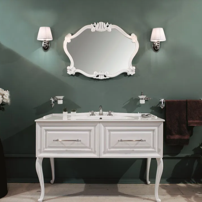 Mobilier baie contemporan Maschera 121x51 cm Gaia Mobili Italy