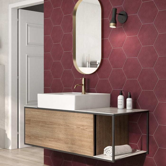 Gresie faianta hexagonala jubilee mayfair 19.8x22.8 cm made in spania