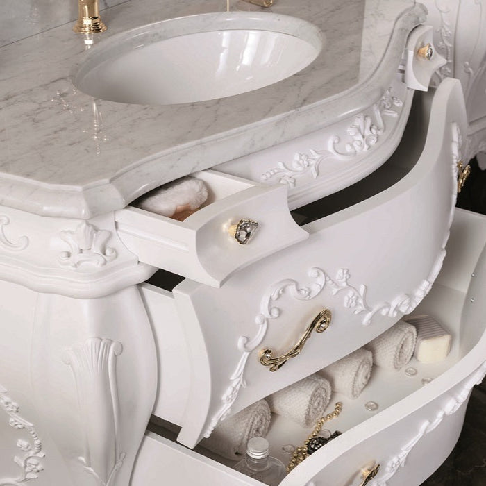 Mobilier baie clasic Doge 1 132x62 Gaia Mobili Italy