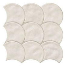 GRESIE / FAIANTA SCALE GARDEN/WHITE/MUD 30.7X30.7 CM