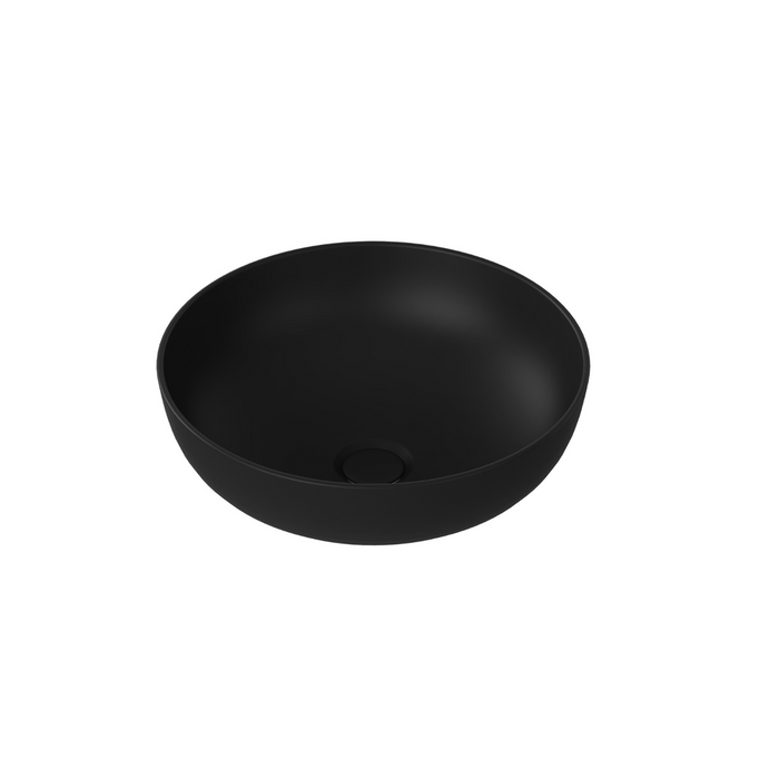 MOULIE lavoar rotund negru