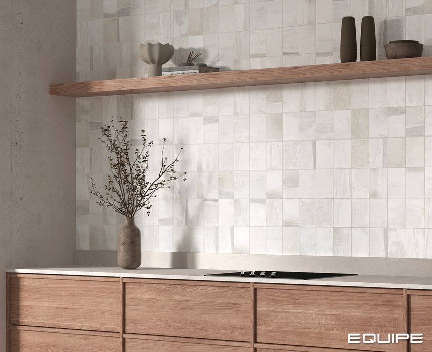 Gresie porțelanată Salk  10×15 cm Oatmilk | Equipe