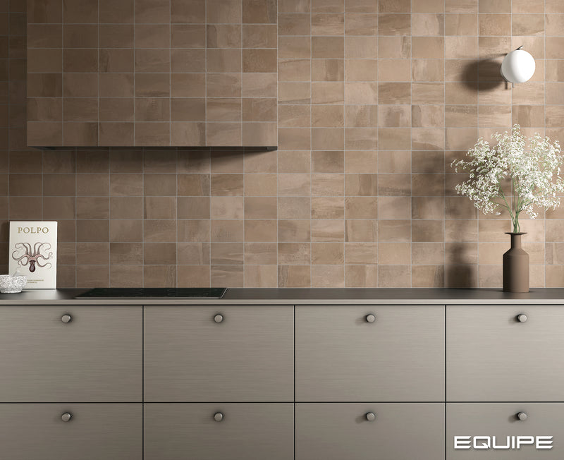 Gresie porțelanată Salk Russet 10 × 15 cm – Equipe
