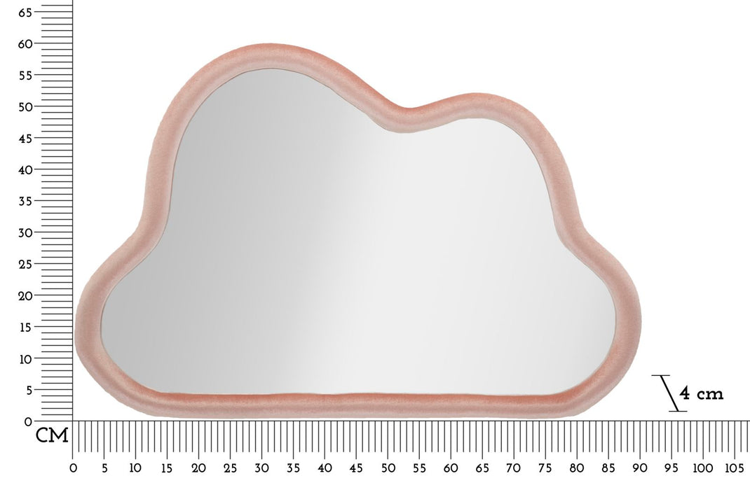 Oglinda De Perete Glam Cloud 90 x 60 x 4 cm