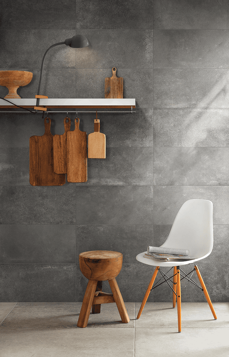 Gresie Portelanată Chateaux Antracite 60x90 cm Mat Sichenia