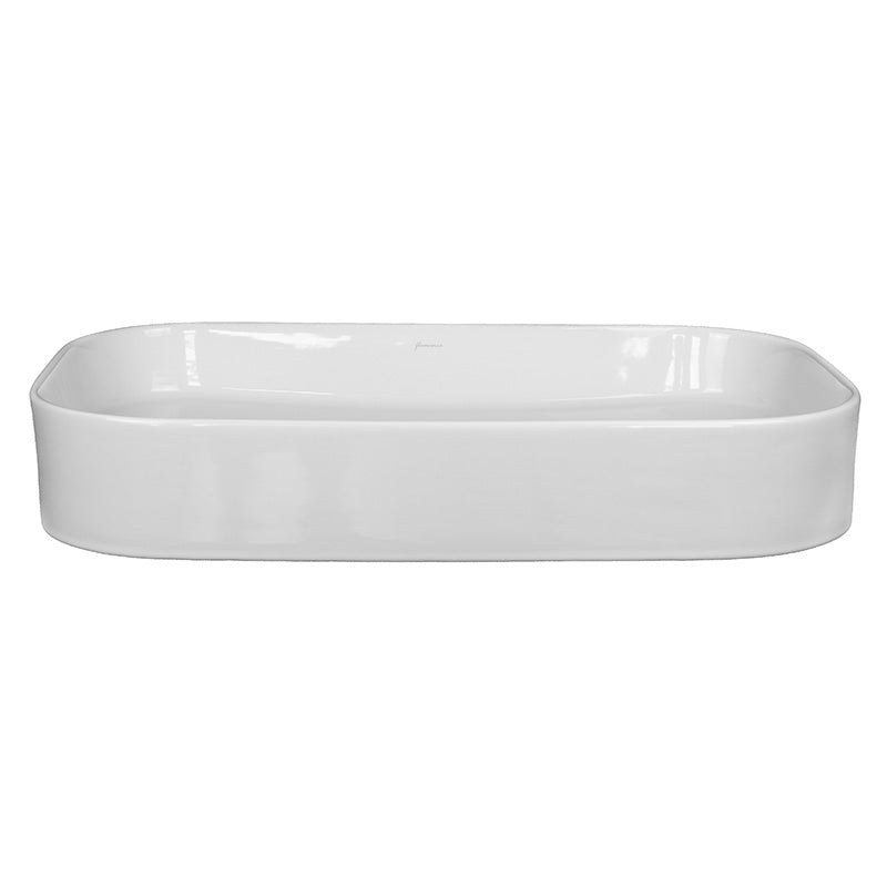 Lavoar Capri pe Blat Dreptunghiular România 65x38cm - Design Modern Casa Ta Alb