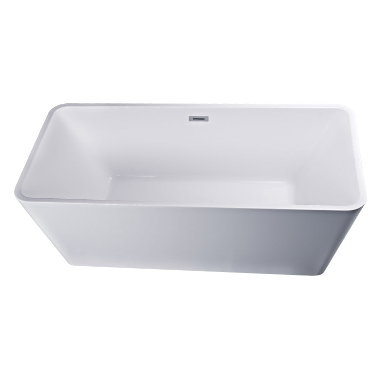 Cadă Freestanding Quadro New 175 cm - Acril Sanitar Premium Alb