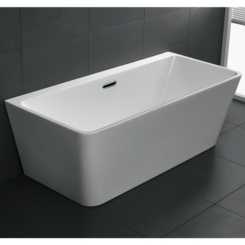 Cadă Freestanding Ovală New Alvaro 150cm - Acril Sanitar Premium Alb