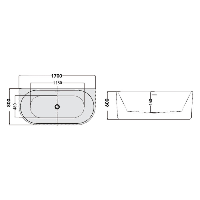 Cada freestanding Beata Rifle 170cm