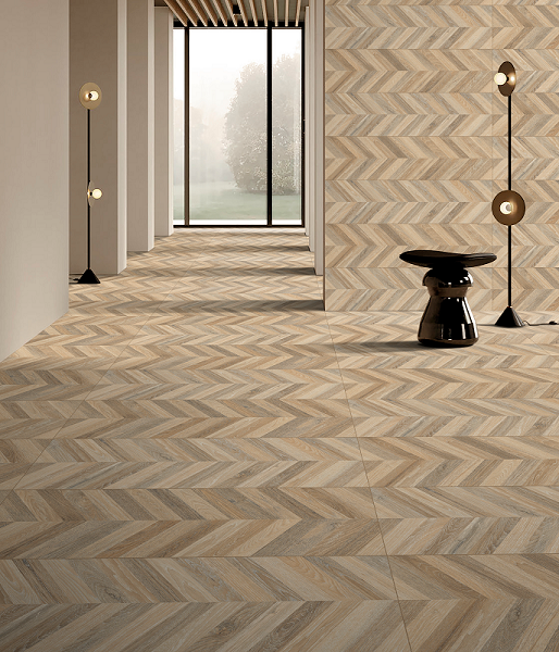 Gresie porțelanată Arrow Pinewood 30 × 120 cm, mat, aspect lemn – Intermatex