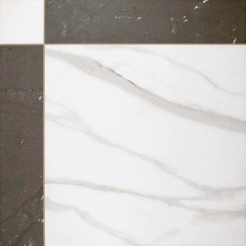 Gresie porțelanată Grace 44 × 44 cm, mat, aspect marmură – Realonda