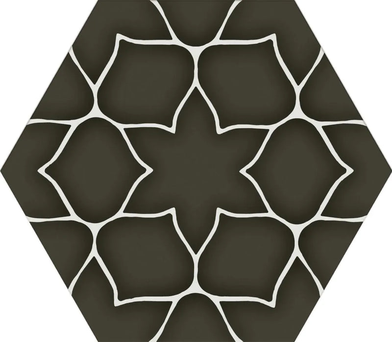 Gresie porțelanată hexagonală Kerala 28,5 × 33 cm, mat – Realonda
