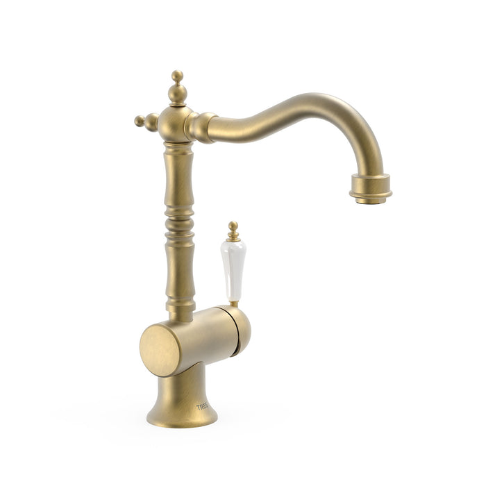 Baterie Lavoar Tres Clasic 24210801LM – Aged Brass Mat, Made in Spania