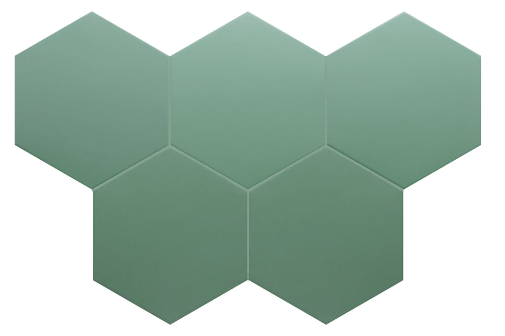 Gresie Hexagonală Coimbra pickle green 17.5×20 cm – Finisaj Mat | Equipe Spania