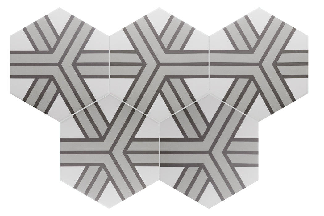 Gresie Hexagonală Coimbra taupe eterna 17.5×20 cm – Finisaj Mat | Equipe Spania