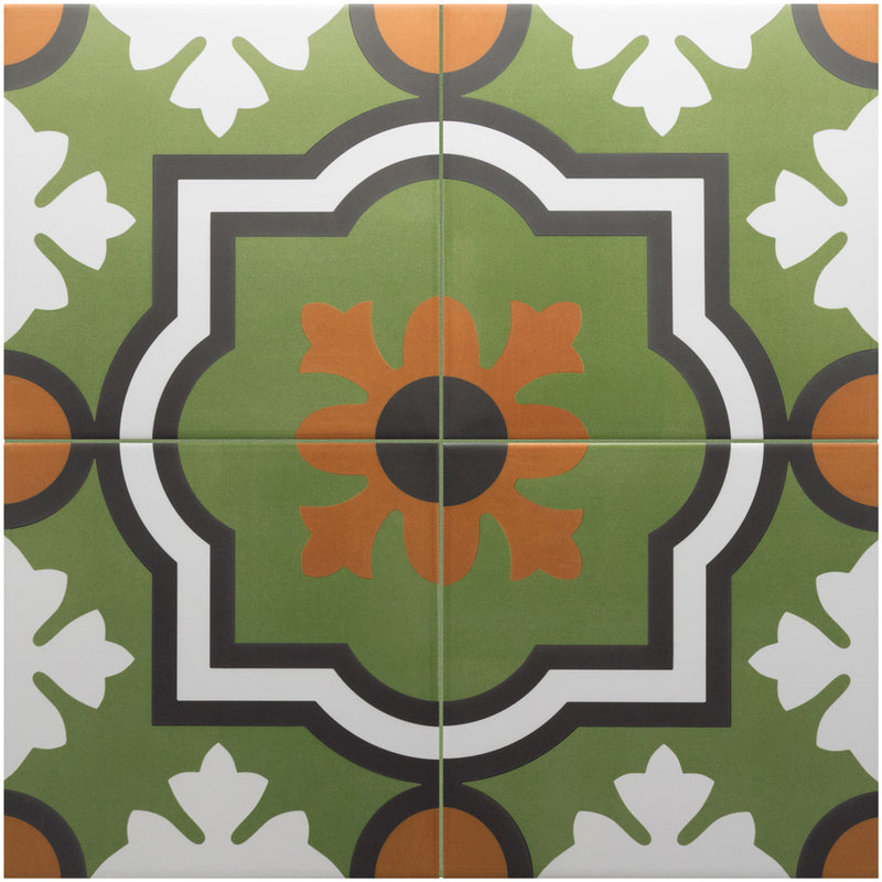 Gresie porțelanată Rivoli Green & Monaco Verde 20 × 20 cm – Equipe