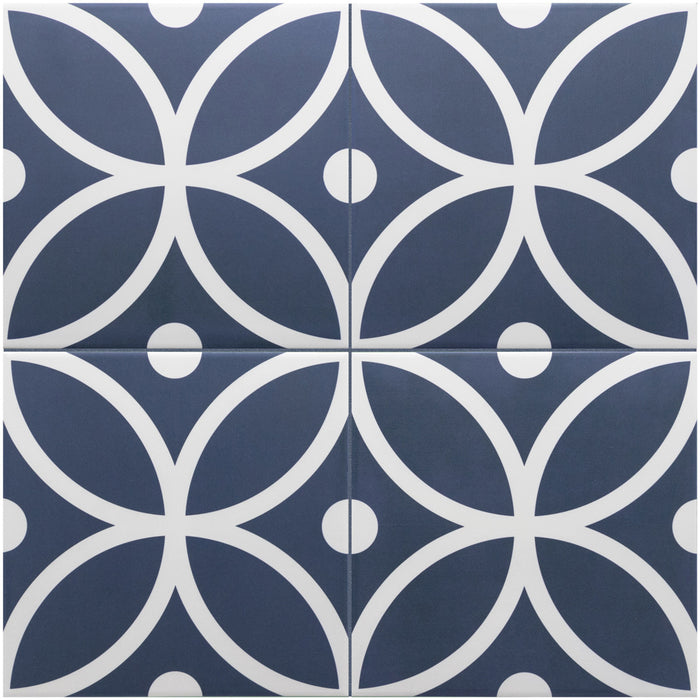 Gresie Rivoli 20×20 cm – Ocean & Bergen Azul | Equipe Spania
