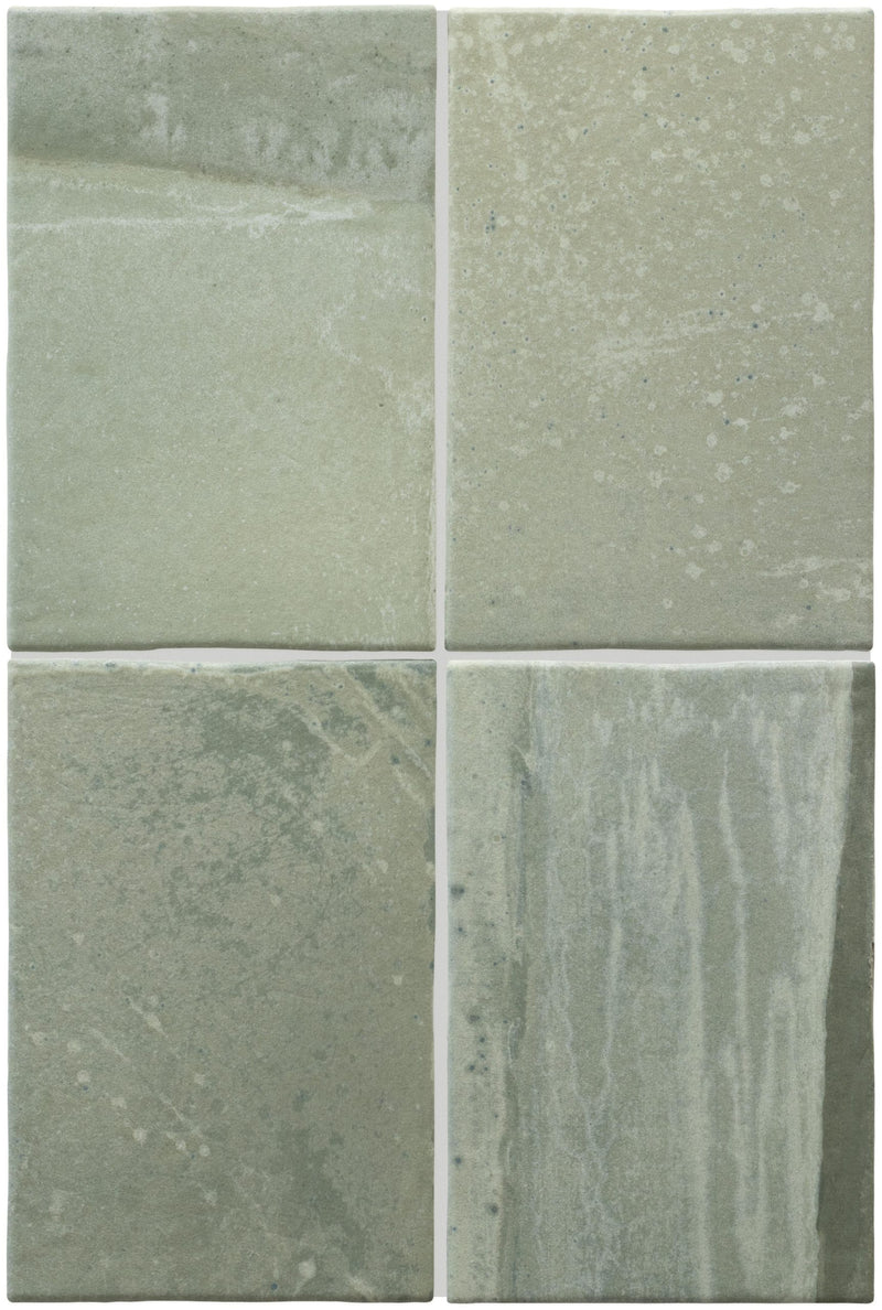 Gresie porțelanată Salk Mineral Green 10 × 15 cm – Equipe