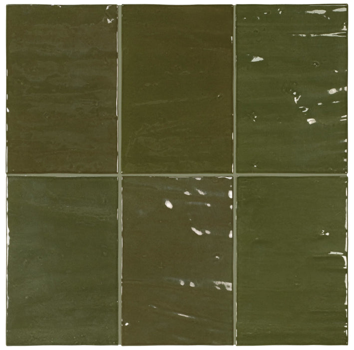 Faianță porțelanată Marea Cactus 5x10 / 10x15 cm, finisaj lucios | Equipe