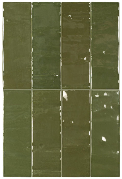 Faianță porțelanată Marea Cactus 5x10 / 10x15 cm, finisaj lucios | Equipe