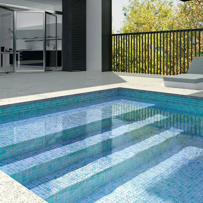 MOZAIC PE PLASA SHELL 35x35CM VIDREPUR MADE IN SPAIN