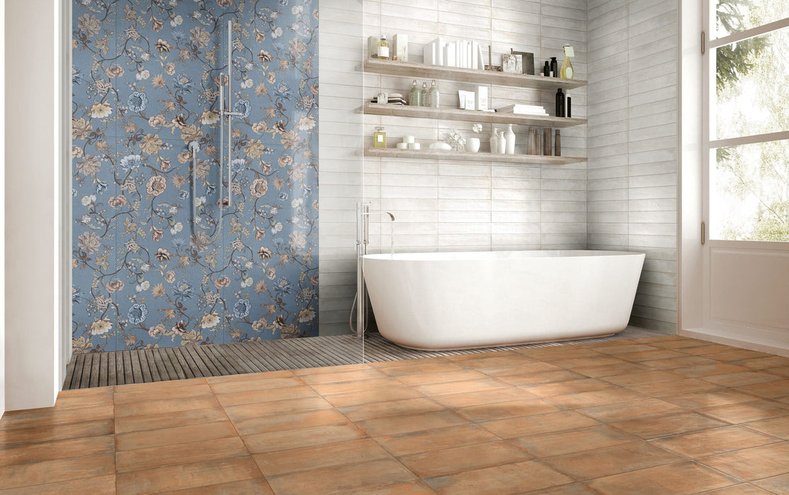 Gresie Portelanată decor Hanami Blu Mat 60x120 cm – Sichenia Italia