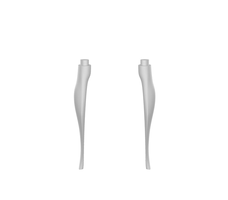 Lavoar cu Piedestal Castellana Scarabeo 126×52 cm – Ceramică Italiană Glossy White