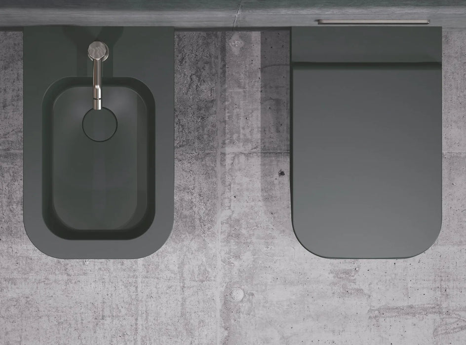 WC Suspendat Revolution SDR Ceramiche 36x55 cm cu Capac Soft Close - Made in Italy - Livin-Stone®