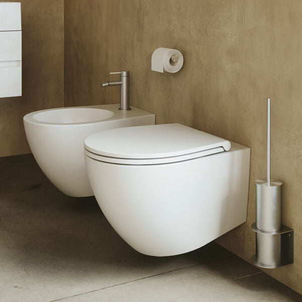 WC Suspendat Bull 500 SDR Ceramiche 36x53 cm cu Capac Soft Close - Made in Italy - Design Compact Modern