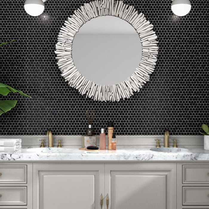 Mozaic Decorativ Hexagon 26x30cm Spania - Intermatex Mat Premium