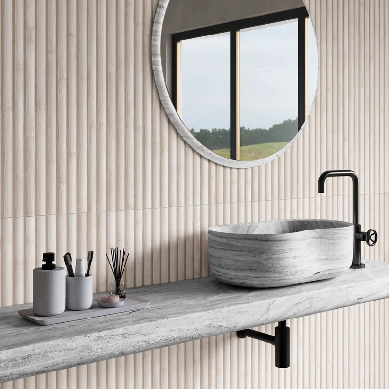 Faianță Bamboo 40x120 cm Aspect Lemn – Made in Spania