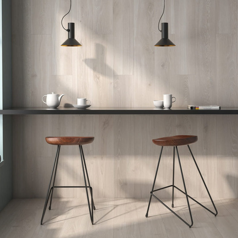 Gresie porțelanată Borneo 20 × 120 cm, mat, aspect lemn – Geotiles