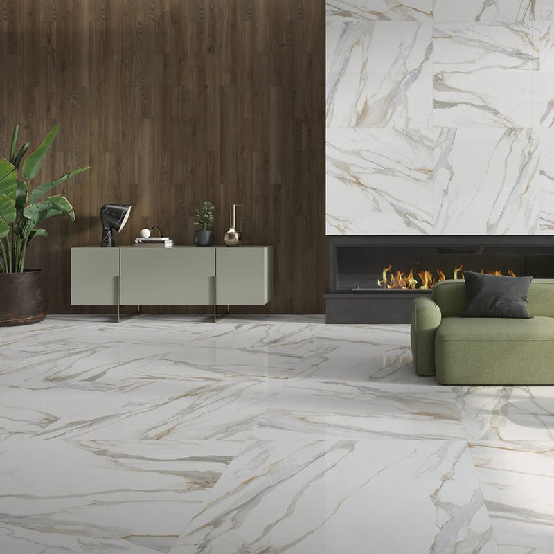 Gresie porțelanată Borneo 20 × 120 cm, mat, aspect lemn – Geotiles