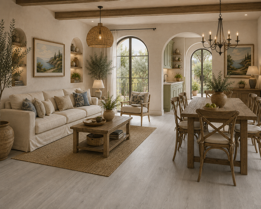 Parchet SPC Plank Rovere Seta– Omnia Premium Clasa 42 | Made in Italy