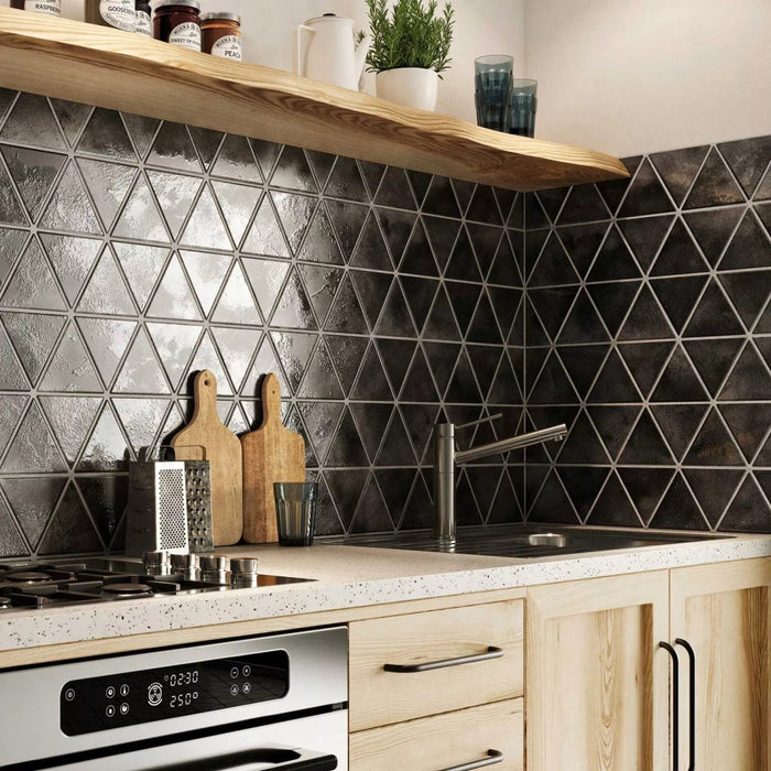 Gresie/ Faianta triangle craft 48,5x28 cm made in Spania