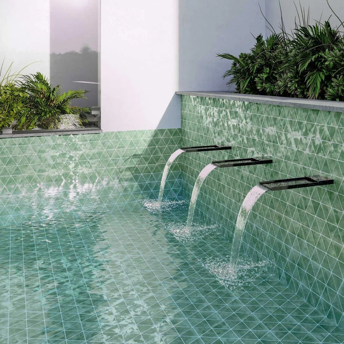 Gresie/ Faianta triangle craft 48,5x28 cm made in Spania