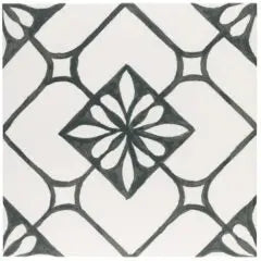 Gresie și faianță porțelanată Asti Black 44 × 44 cm – Realonda