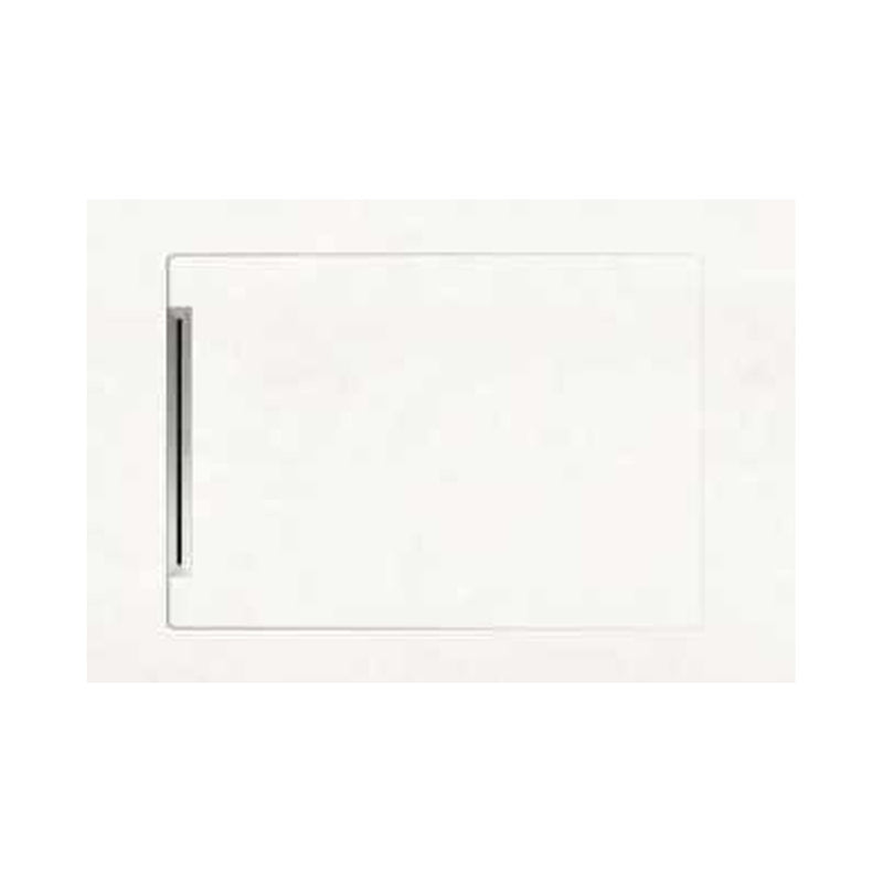 Cădiță de duș Aquanit 80x120 cm grilă pe latura scurtă PDR037