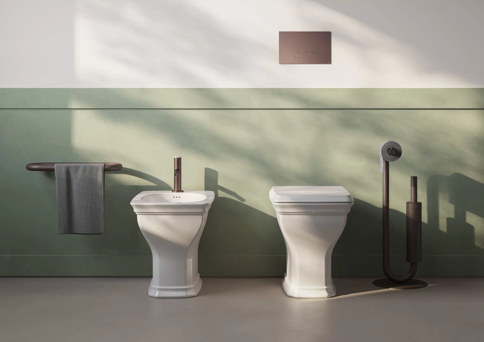 Vas WC stativ Civitas Italia cu scurgere în pardoseală -civ002