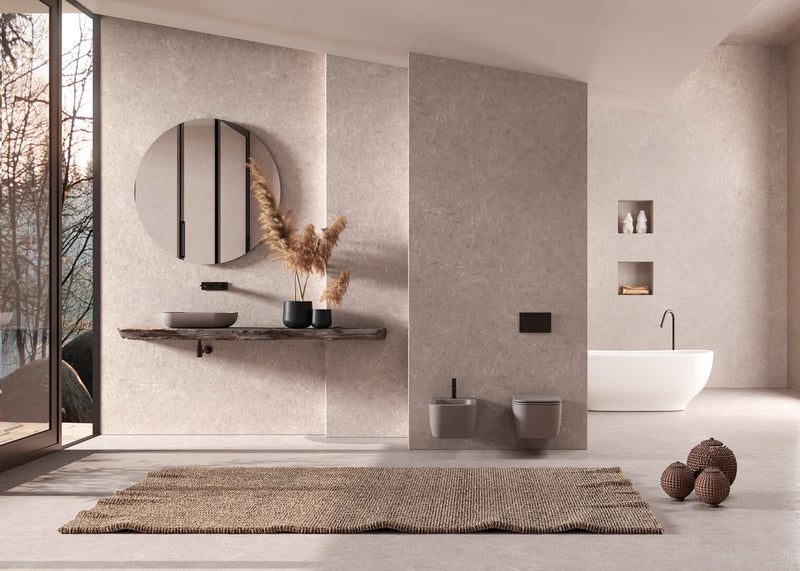 Cadă Freestanding Sun – Ovală 170×80 cm, Acril Compozit Alb Lucios | GSG Ceramica