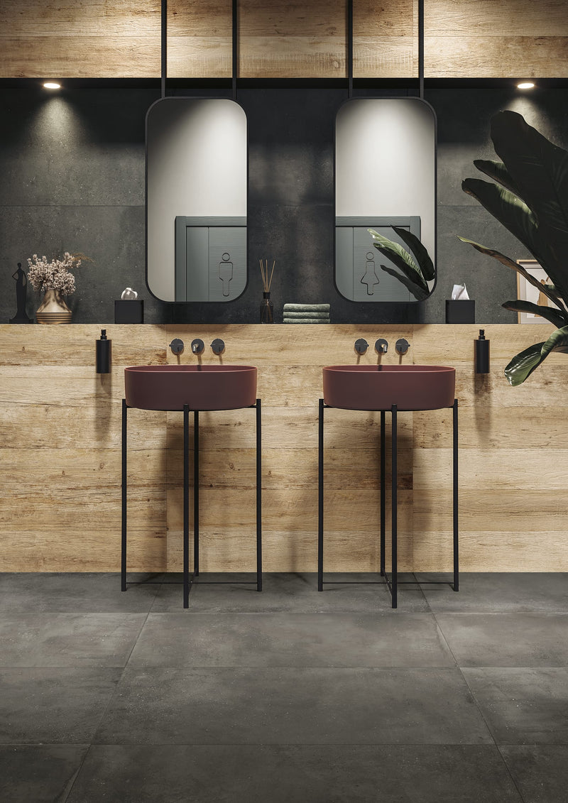 Gresie porțelanată 94Evo Nero Fumo 60 × 120 cm, mat – Sichenia