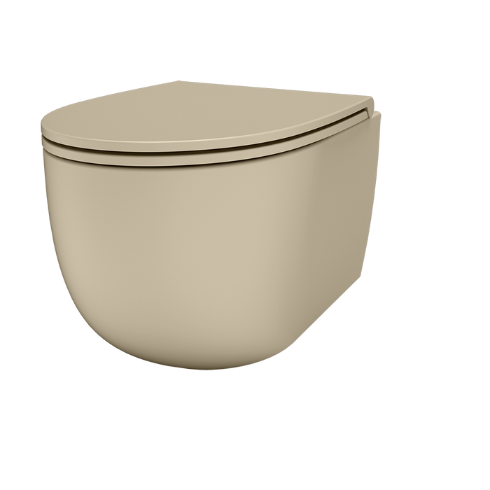 Vas WC Suspendat Bull cu Capac Soft Close - Design Italian Modern SDR Ceramiche