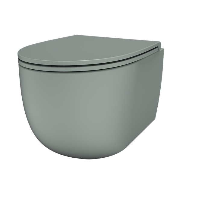 Vas WC Suspendat Bull cu Capac Soft Close - Design Italian Modern SDR Ceramiche