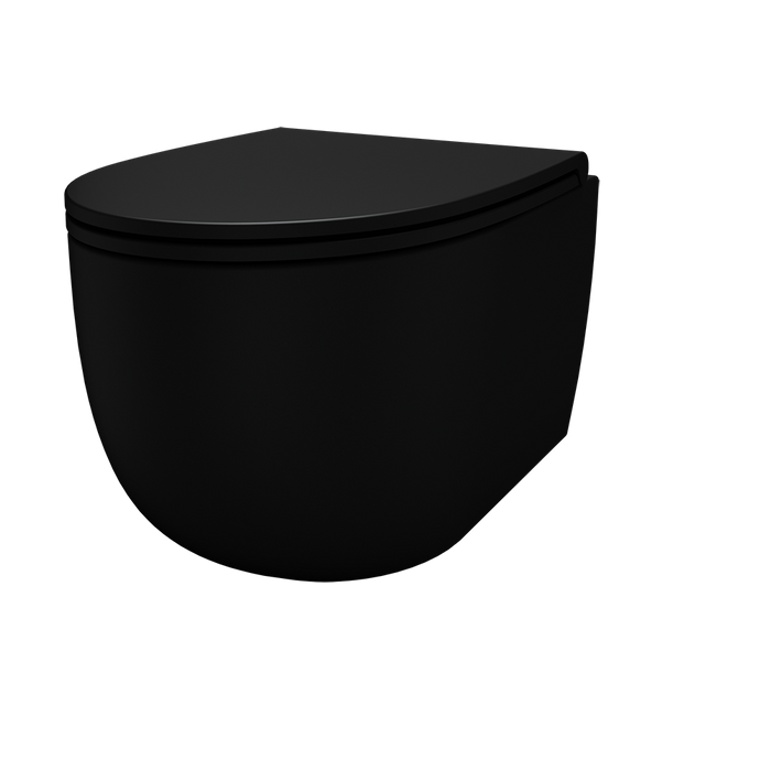 Vas WC Suspendat Bull cu Capac Soft Close - Design Italian Modern SDR Ceramiche