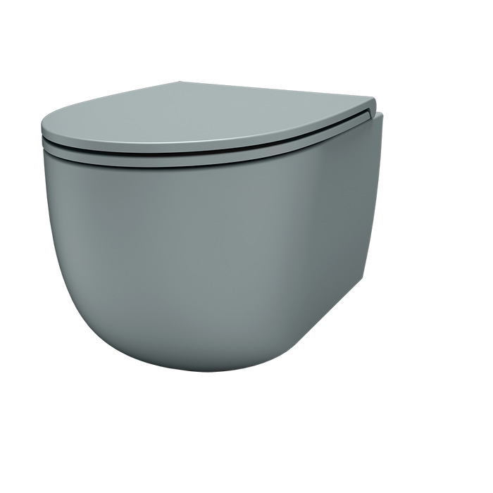 Vas WC Suspendat Bull cu Capac Soft Close - Design Italian Modern SDR Ceramiche