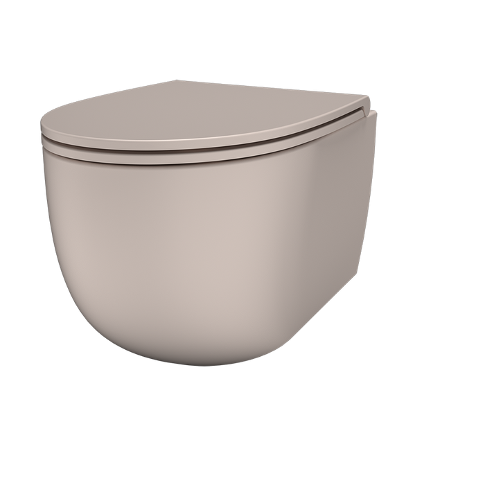 Vas WC Suspendat Bull cu Capac Soft Close - Design Italian Modern SDR Ceramiche