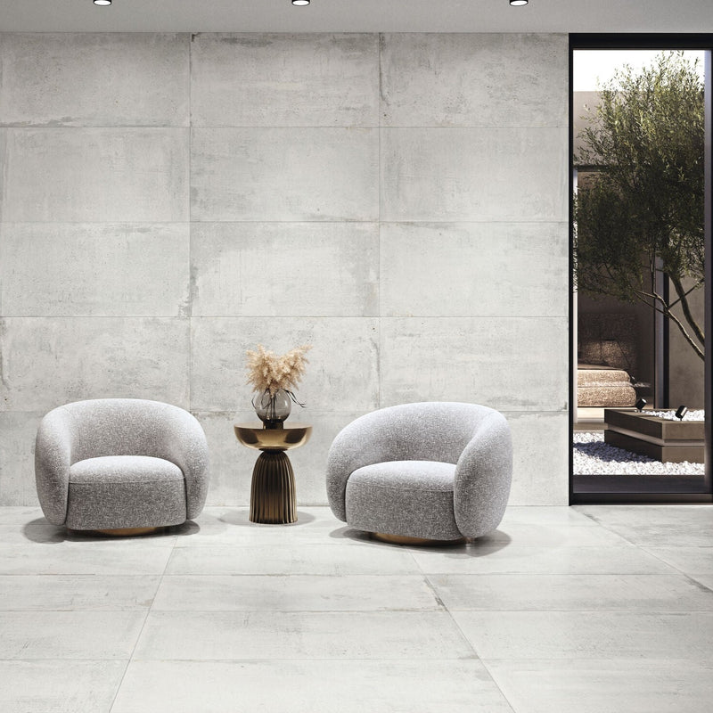 Gresie și faianță porțelanată Detroit White 60 × 120 cm – Baldocer