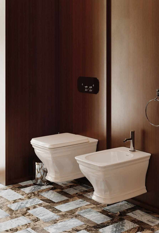 Vas WC și bideu suspendat Civitas Artceram în baie clasică