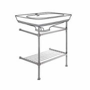 Set lavoar Civitas 68x50 pe structură Quadra cu raft grilaj CIA002