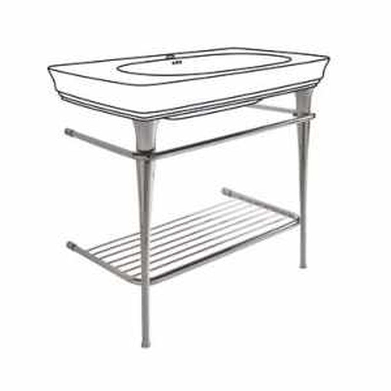 Set consolă Civitas 90x50 pe structură Tonda cu raft grilaj CIA008